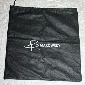 B Makowsky dust bag black used